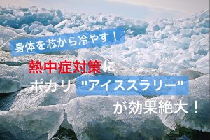 身体を芯から冷却！熱中症対策にポカリアイススラリーが効果絶大 #55