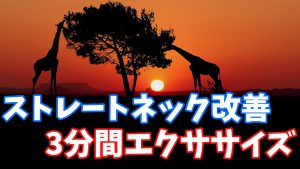 【スマホ首】ストレートネック改善に効果のある方法 #164