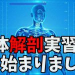 念願の人体解剖実習がスタートして【解剖学を生で学ぶ】#241